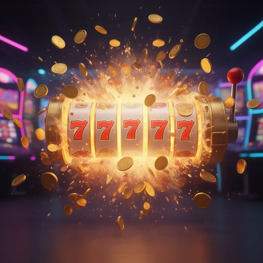XX333 – Discover high quality slot games with real winning potential Modern slot machine with glowing 777 symbols and falling gold coins highlighting the premium slot experience at XX333 casino for players in Bangladesh